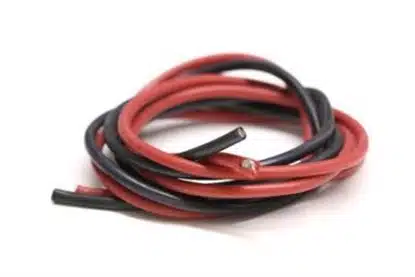 Silikonkabel je 1m 4 mm schw.