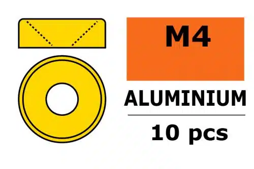 Sluitring M4 "Goud" voor verzonken sch