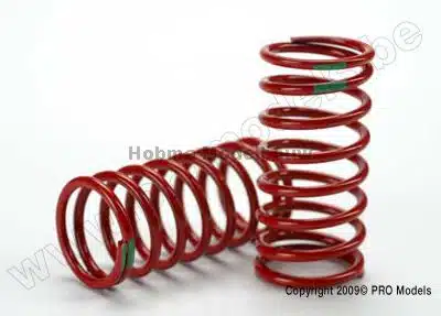Spring, shock (red) (GTR) (3.5 rate gr