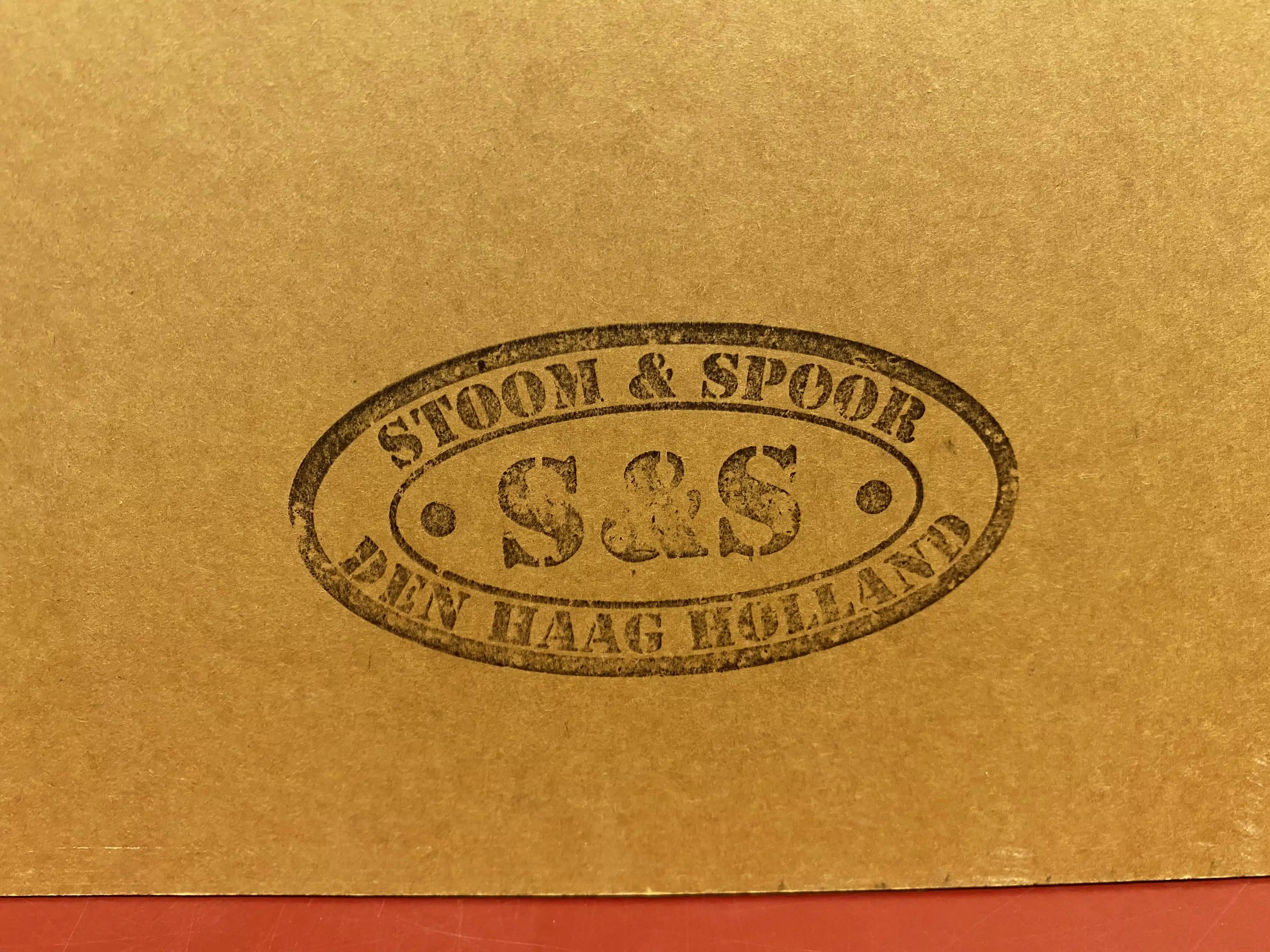 Stoom en Spoor Containerwagen NS Cargo 40 voet met container Tiphook, voor de LGB baan