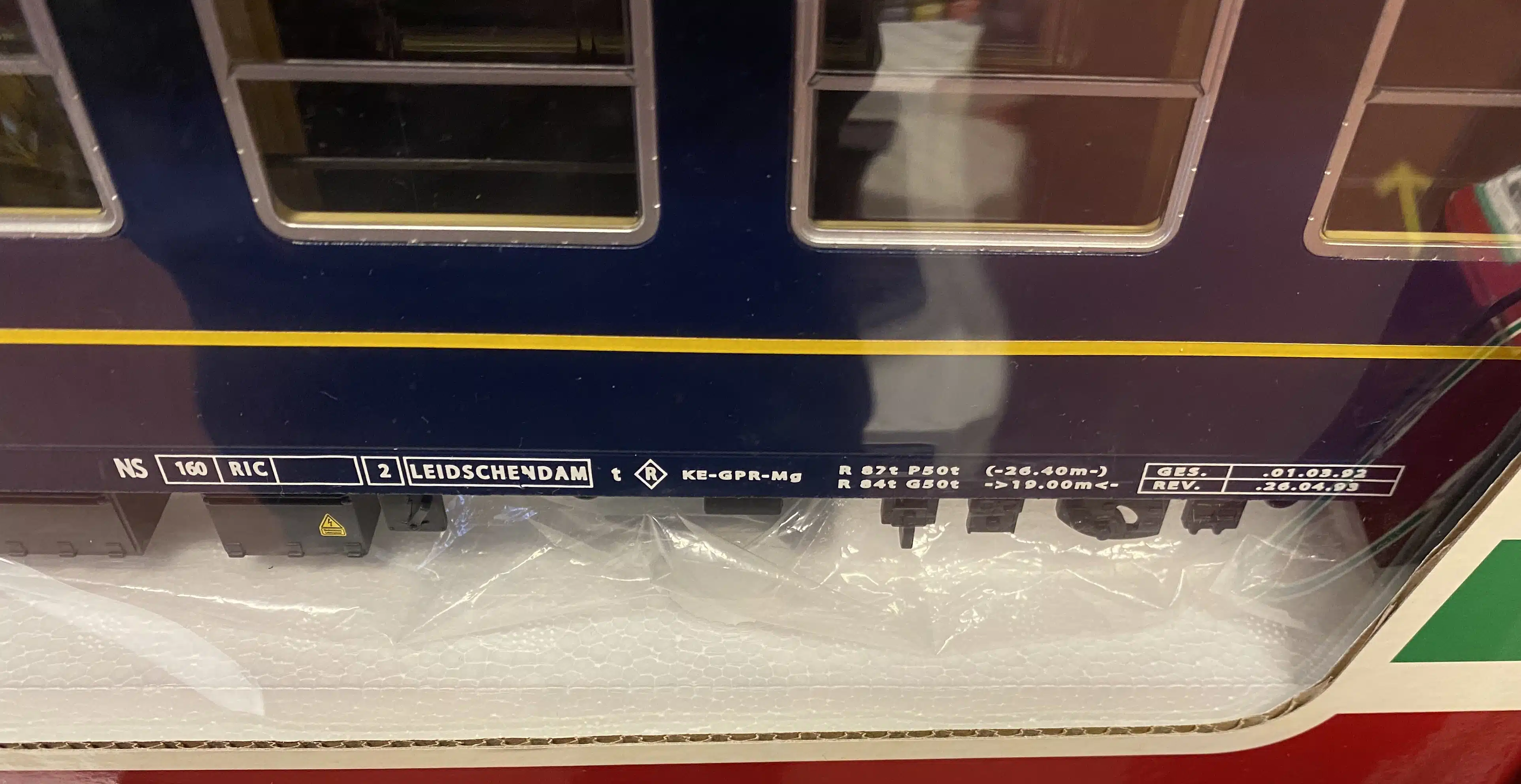 Stoom en Spoor NS Couchette Wagon Met Nummer 010-9 , voor de LGB baan