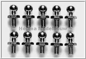 Tamiya 50592 5 mm ball connector ( 10 )