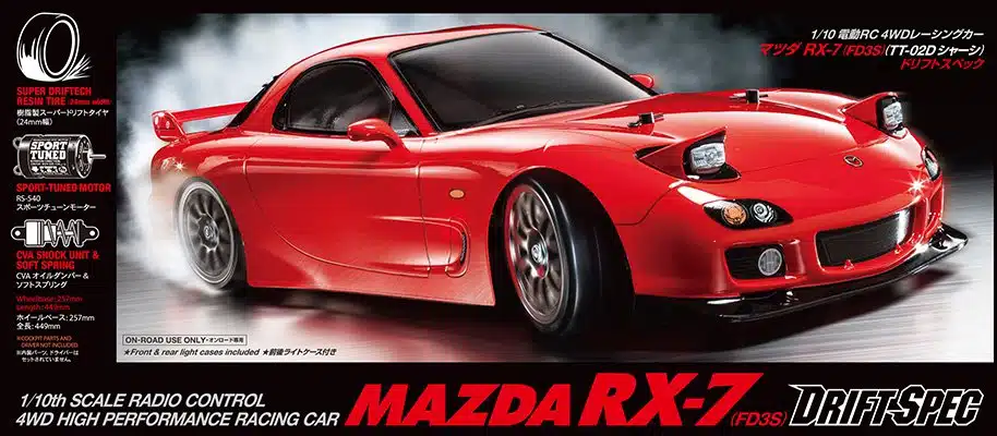 Tamiya 58648 110 RC Mazda RX-7 [FD3S]