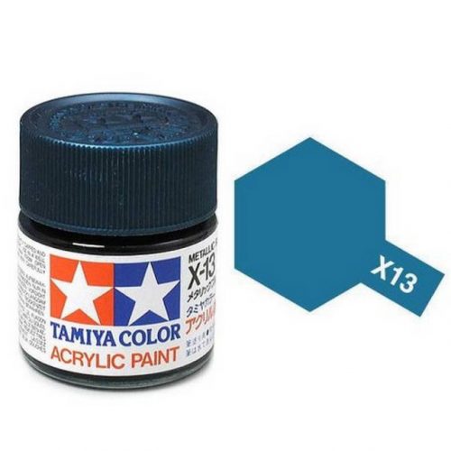 Tamiya 81013 X13 Metallic-Blau