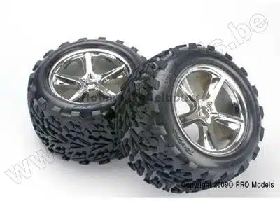 Tires & wheels, assembled, glued (Gemini) tra5374