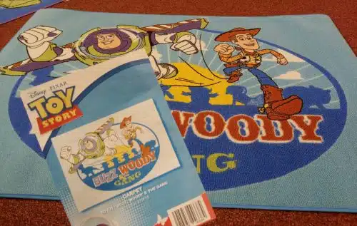 Toy Story Buzz & Woody 95x133 cm