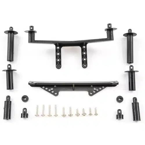 Traxxas 1914R body mount,front&rear(Black)