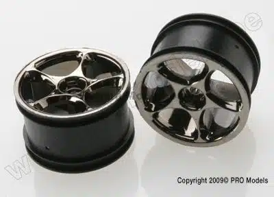 Traxxas 2472A Wheels, Tracer 2.2" (bla