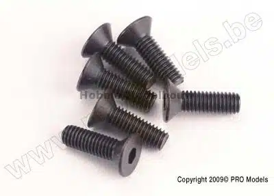 Traxxas 2551 Screws, 3x10mm countersun