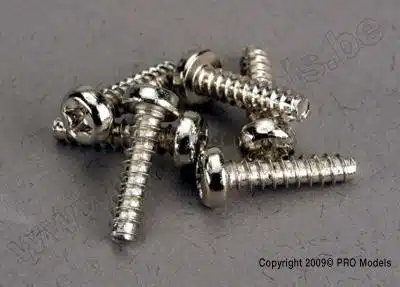 Traxxas 2676 Screws, 3x12mm roundhead
