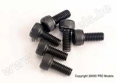Traxxas 3215 Screws, 2.5x6mm cap-head
