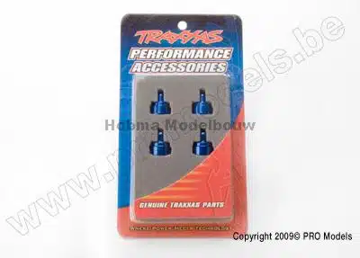 Traxxas 3767A Shock caps, aluminum (bl