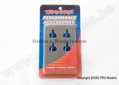 Traxxas 3767A Shock caps, aluminum (bl