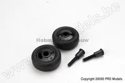 Traxxas 4976 Wheels (4)/ Axles (2), fo
