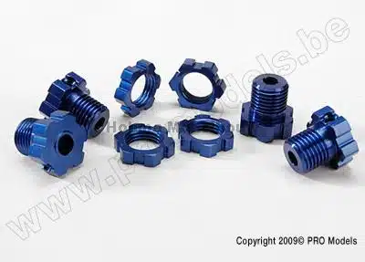 Traxxas 5353x Wheel hubs splined 17mm