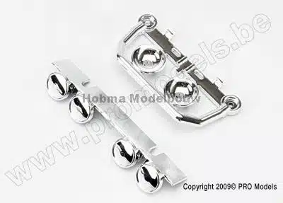 Traxxas 5634 Lightbar, front bumper (chrome) (1), r