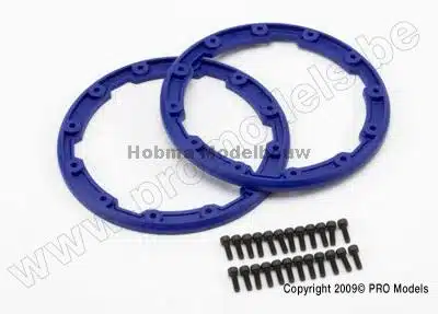 Traxxas 5666 Sidewall protector, beadlock style (bl