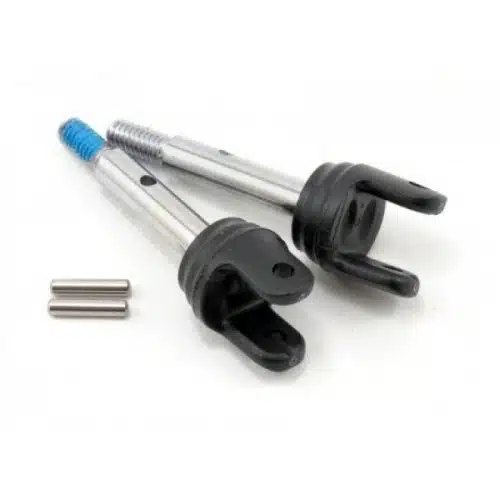Traxxas 6853x Stub axles, rear, heavy duty 2 pins