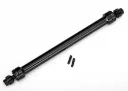 Traxxas 8555 Driveshaft center rear 6061 t6 aluminium black