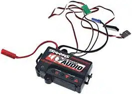Traxxas on board audio system