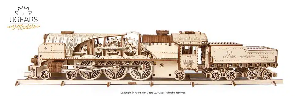 Ugears Express Stoom Locomotief VM-03