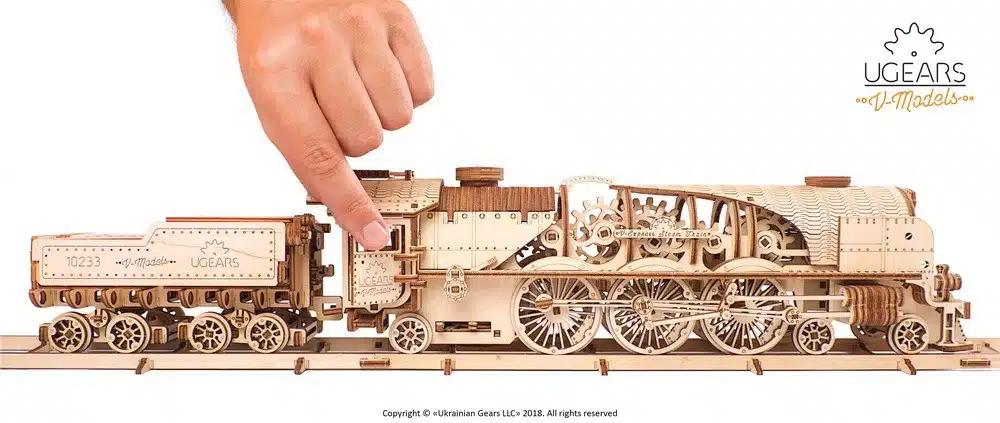 Ugears Express Stoom Locomotief VM-03