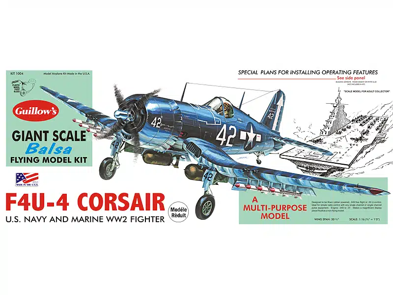 VOUGHT F4U-4 CORSAIR 78CM