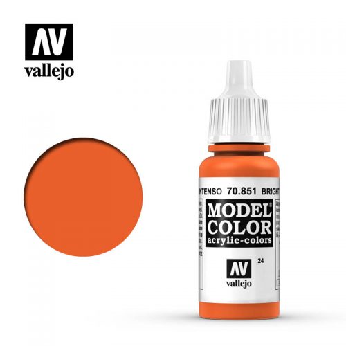 Vallejo 70851 (24) Model Color Bright Orange