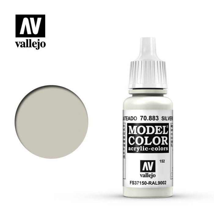 Vallejo 70883 Model Color Silvergrey