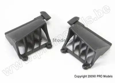 Vent, battery compartment (includes la