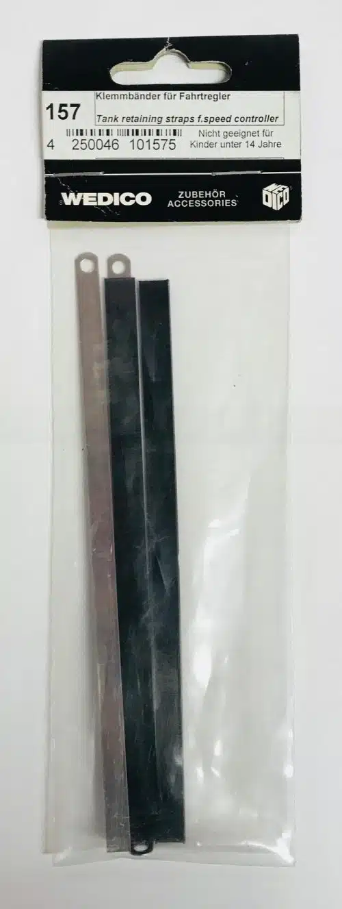 Wedico 0157 2 KLEMMBANDER F. FAHRTR.