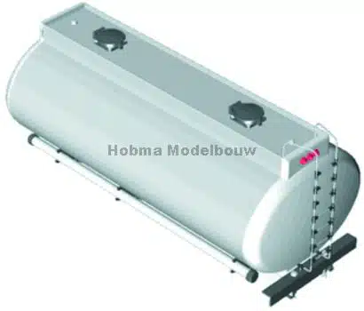 Wedico 0284 OVAL TANK AUFB.WEISS ANH.