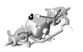 Wedico 0770 DIFF.METAL VORDERACHS 2:1