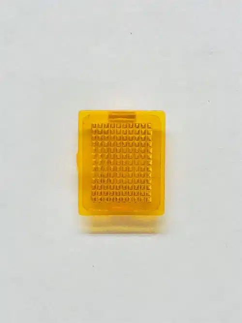 Wedico 25750 GLAS BLINKER RECHTECK ORA p/ st