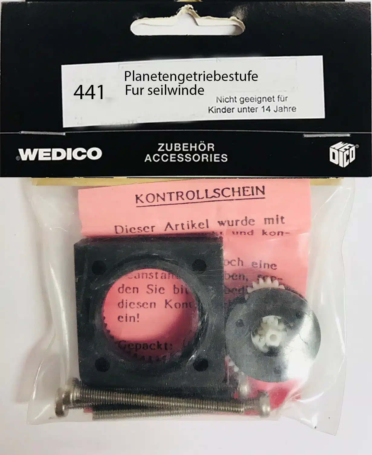 Wedico 441 PLANETENGETRIEBESTUFE