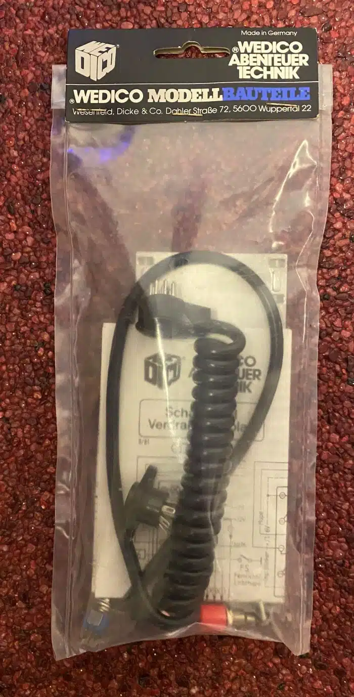 Wedico 6 132 8 Polige Kabel met Contra Stekker