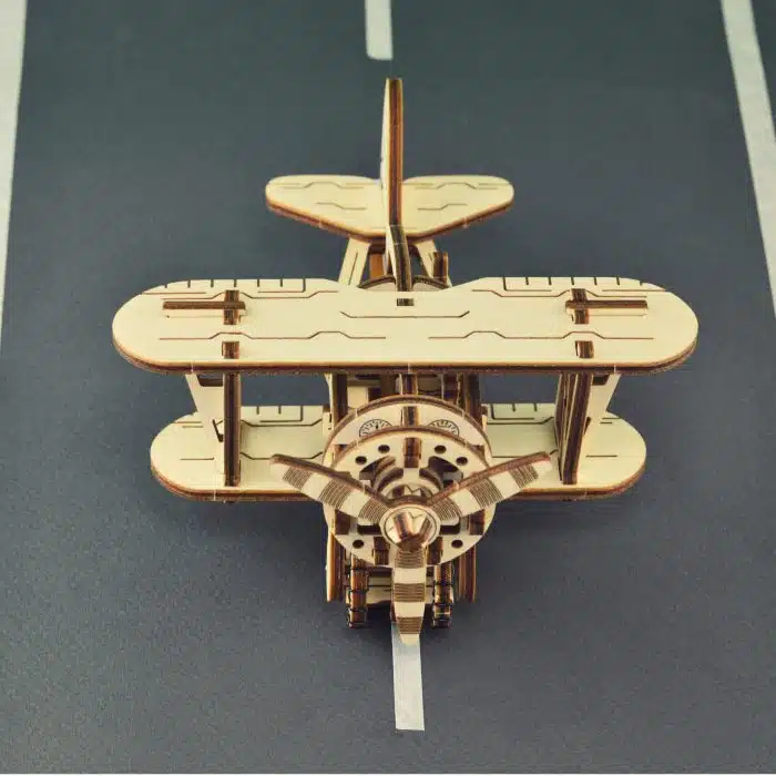 Wooden .city 304 Biplane