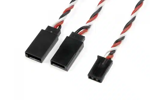 Y-kabel "verdrild" Futaba, 22AWG, 15cm
