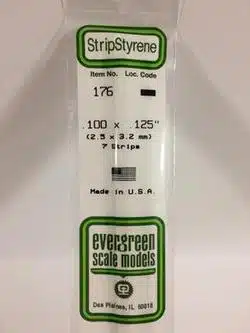 evergreen 176 strip 2.5x3.2
