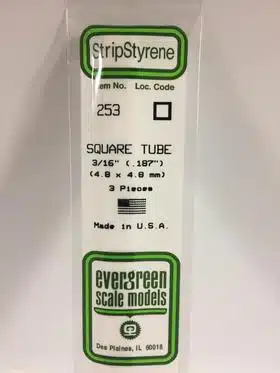 evergreen 253 Vierkante pijp 4.75