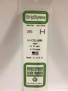evergreen 281 H-profiel 1,5