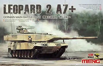 meng TS 042 GERMAN MAIN BATTLE TANK LEOPARD 2A7+