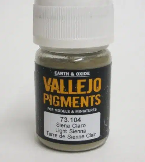 vallejo 73104 PIGMENT LIGHT SIENNA