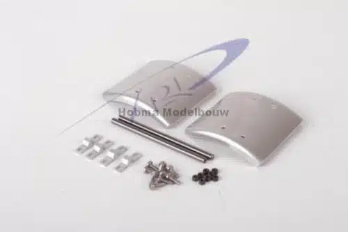 1/2 Aluminiumkotflï¿½gel blank; breit