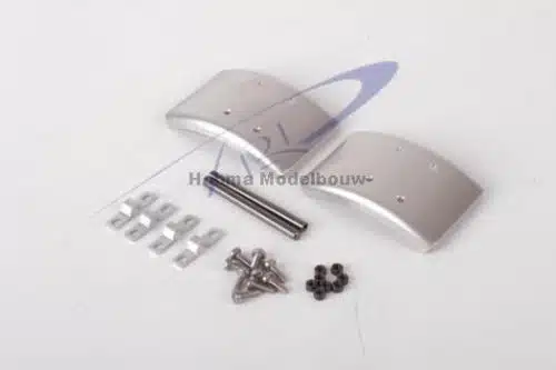 1/2 Aluminiumkotflï¿½gel blank; fï¿½r Aufl