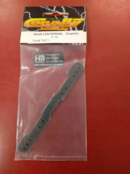Corally 74571 Rear leafspring C10 - Graphite