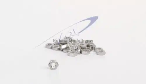 Mutter M2,5 Edelstahl DIN 934; 25 Stï¿½c