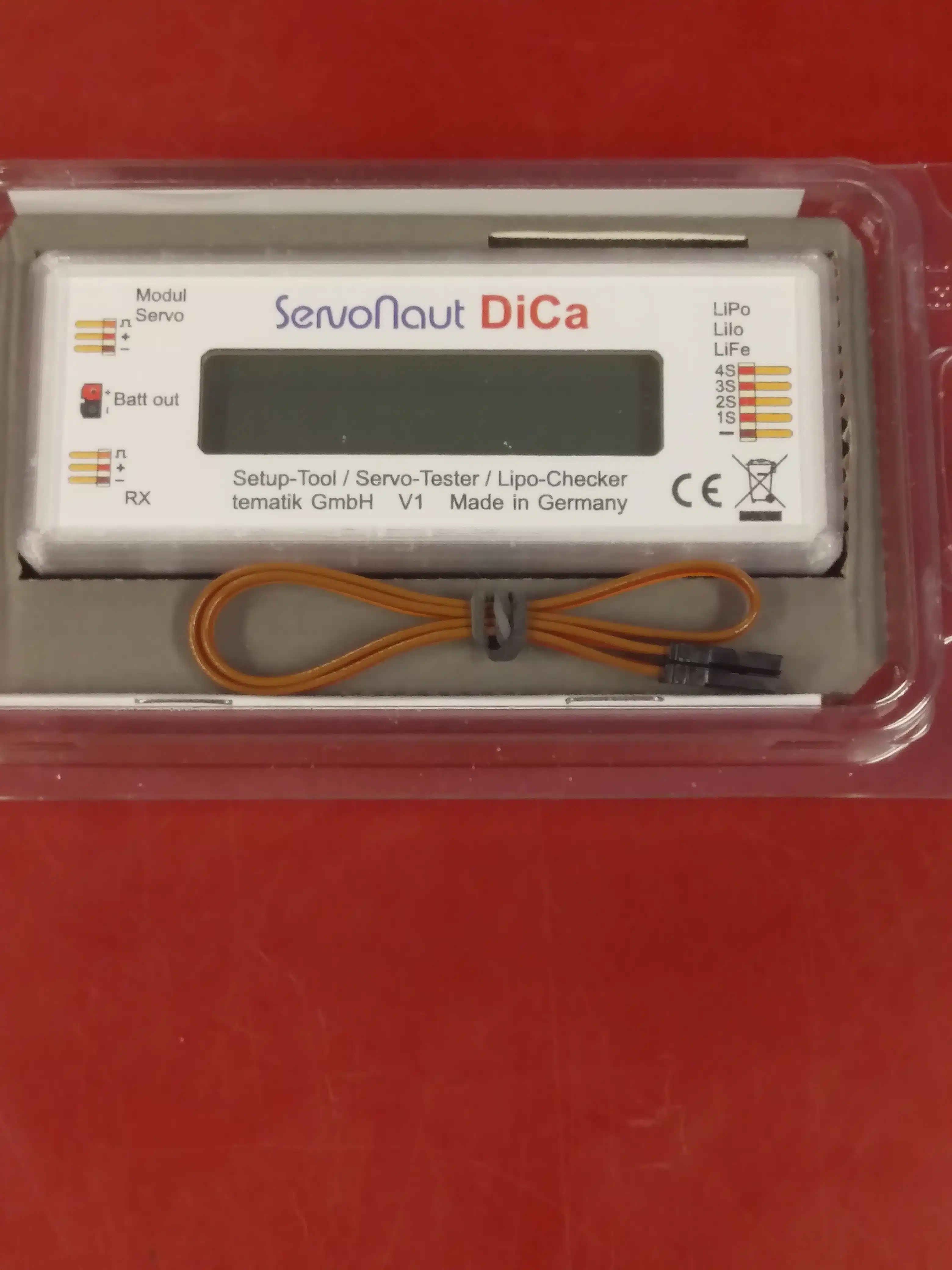 Servonaut DICa Lipo Servo Tester