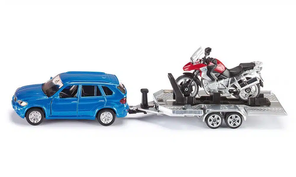 Siku 2547 PKW mit Anhï¿½nger und Motorra