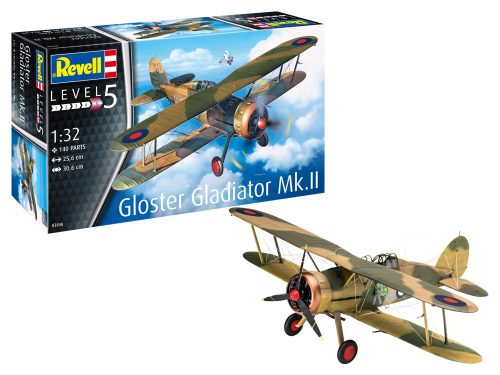 Revell 03846 Gloster gladiator MK II